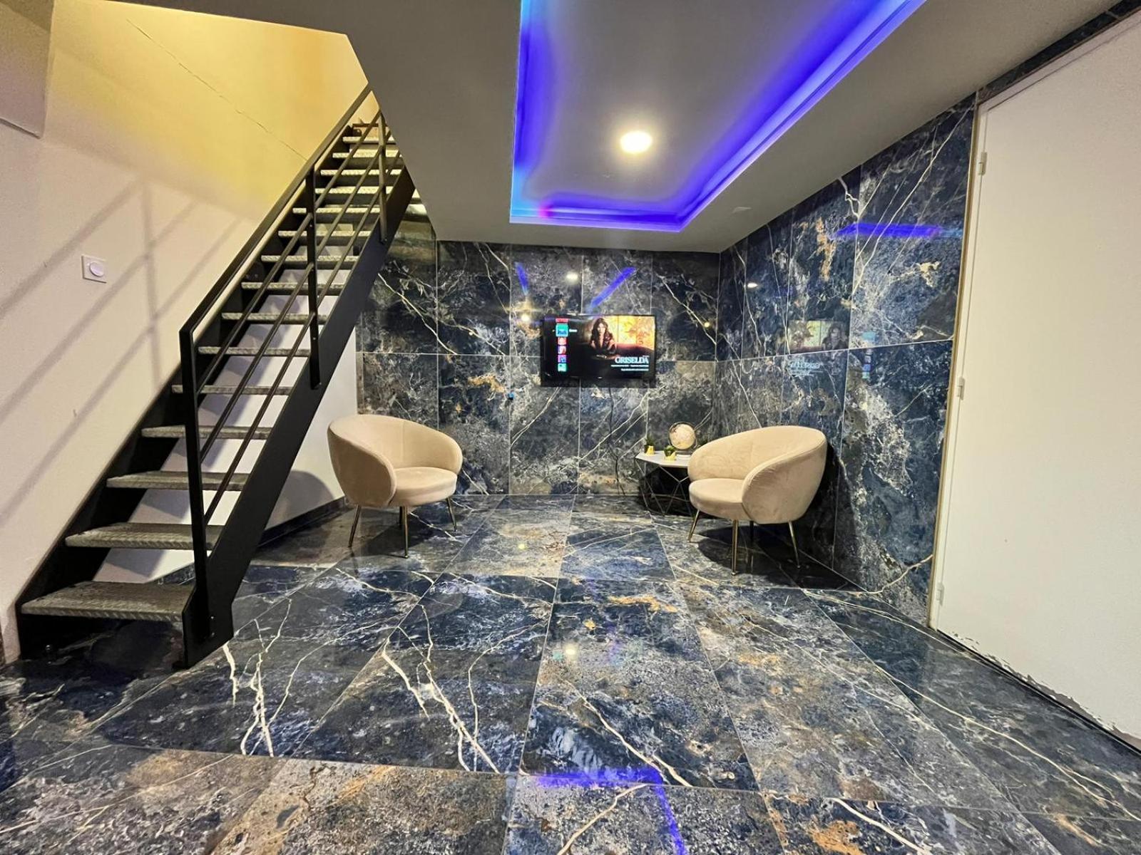 Appartement Golden Blue - Jacuzzi à Rouen Extérieur photo